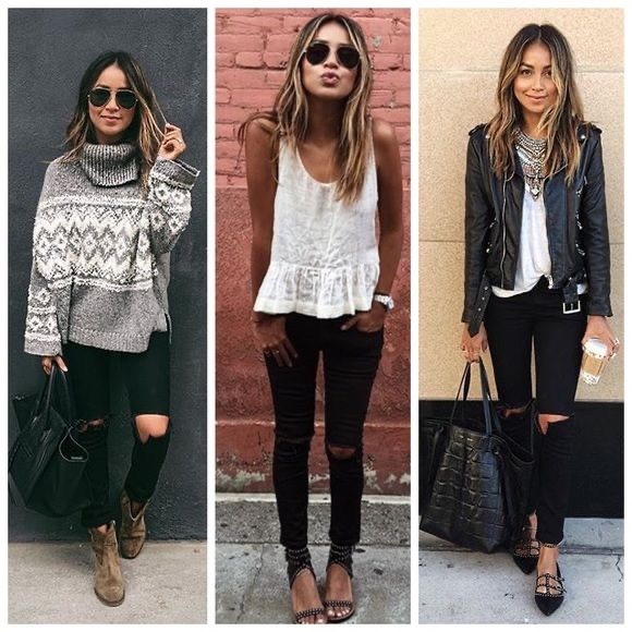 Sincerely Jules Black Wanderer Skinny Jeans - Picture 1 of 7